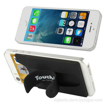 Silicone Smart Wallet Card Phone Holder for iPhone 6New